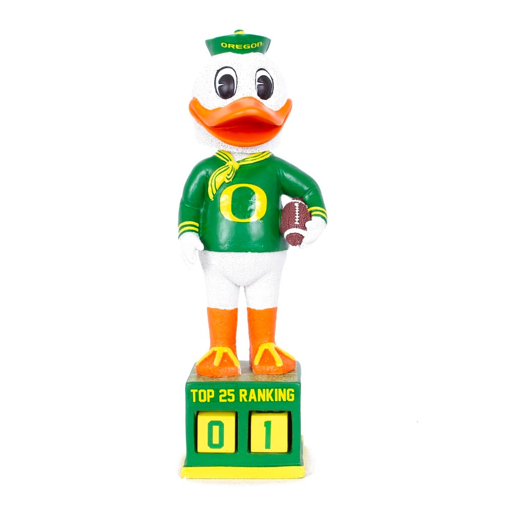 Classic Oregon O, Yellow, Collectibles, Gifts, 8", Football, Mascot Bobblehead, Football Ranking Tracker, Bobblehead, 948569